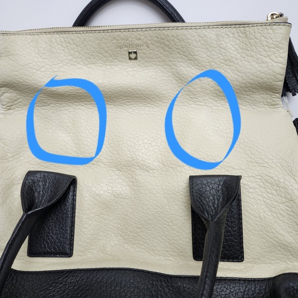 Kate Spade Southport Avenue Carmen Convertible Satchel Pebbled Leather *READ* - Picture 16 of 16